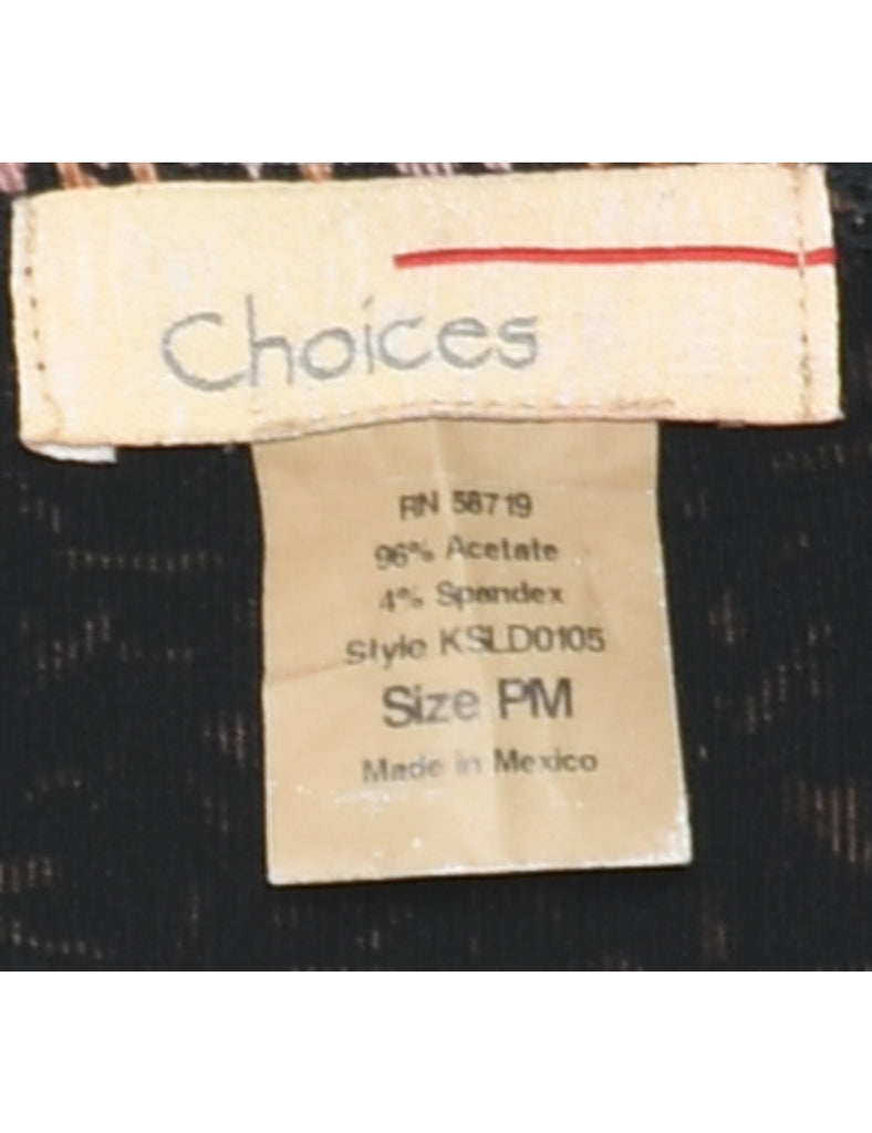 Sleeveless Strechy Dress - M