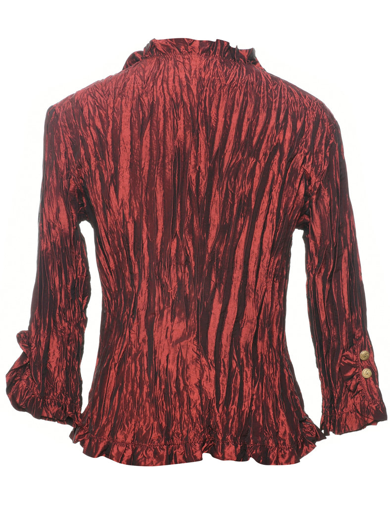 Smocked Evening Jacket - M
