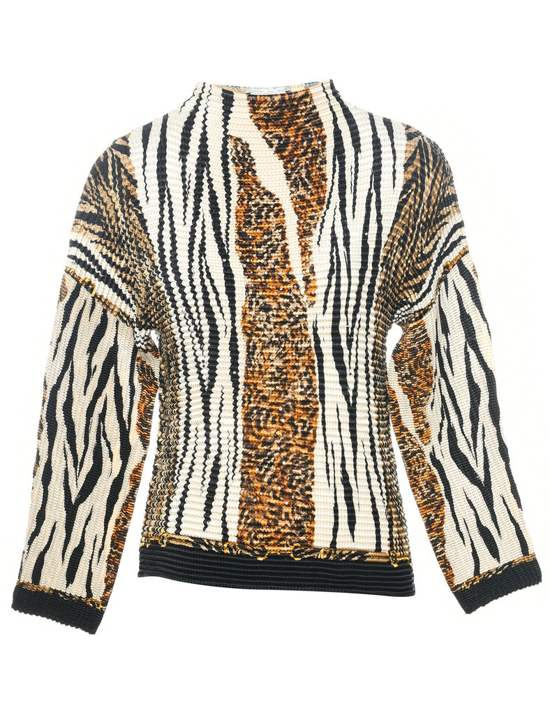 Smocked Evening Top - S