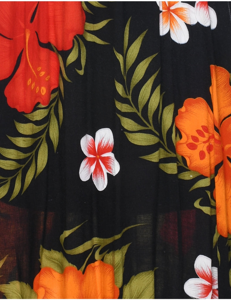 Smocked Maxi Dress - XS