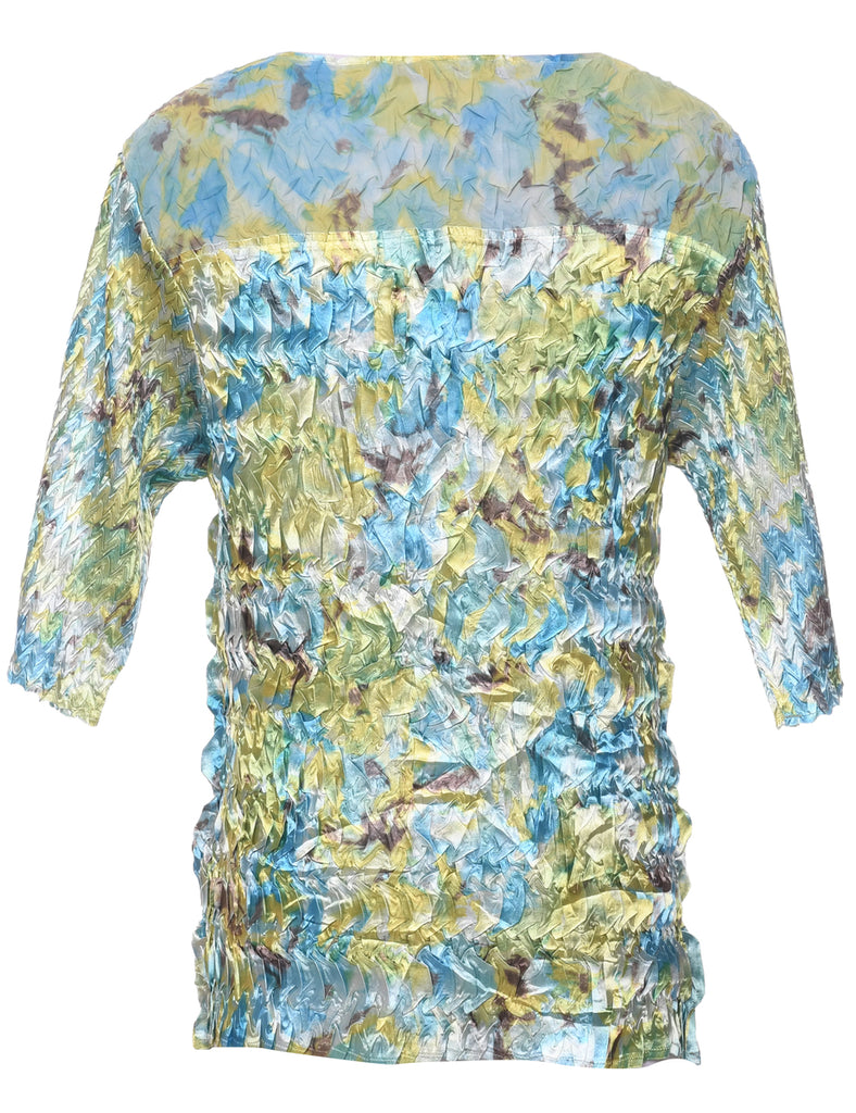 Smocked Top - M