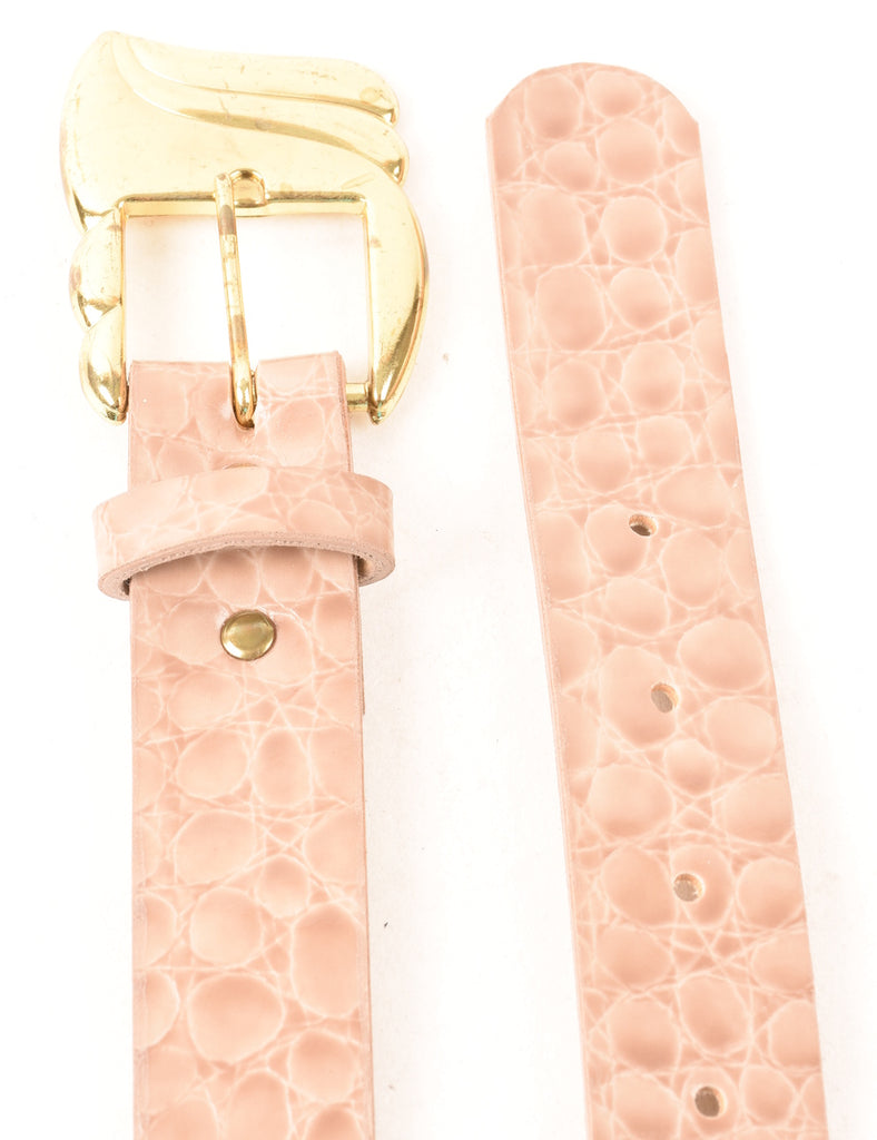 Snakeskin Pattern Fashion Belt - M