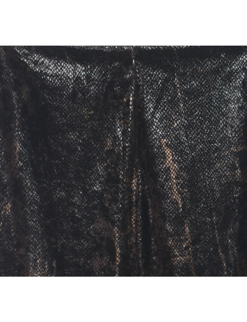 Snakeskin Pattern Trousers - W28 L31