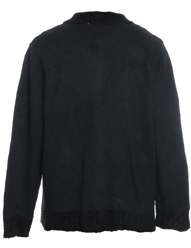 Snowman Christmas Cardigan - M