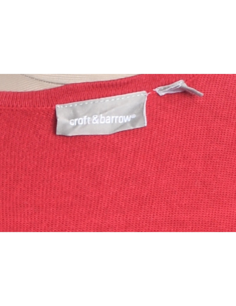 Snowman Christmas Cardigan - M