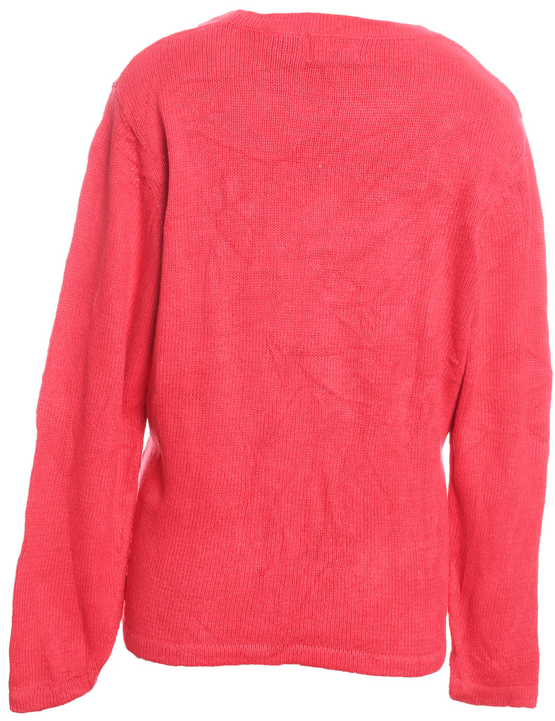 Snowman Christmas Jumper - L