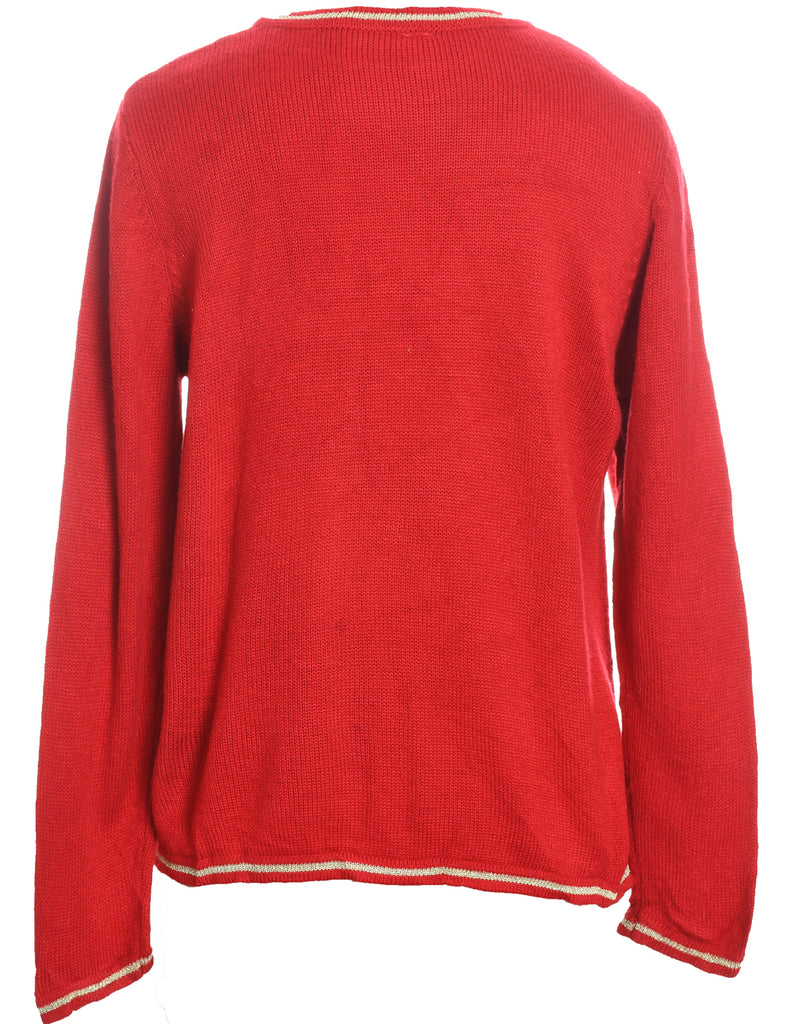 Snowman Christmas Jumper - M