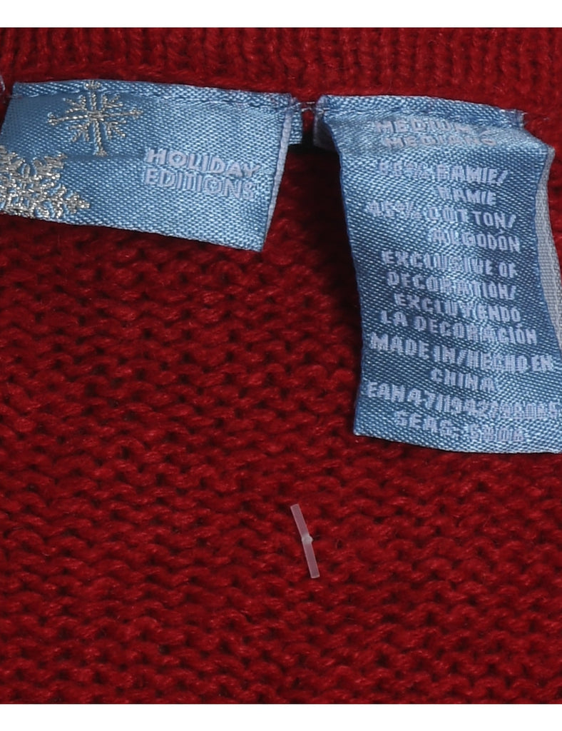 Snowman Christmas Jumper - M