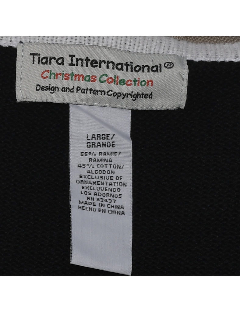 Snowman Christmas Jumper - L