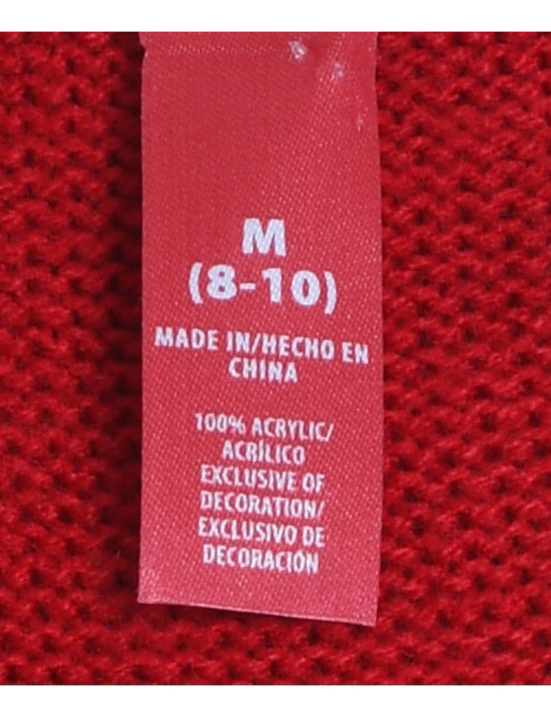 Snowman Christmas Sweater Vest - M