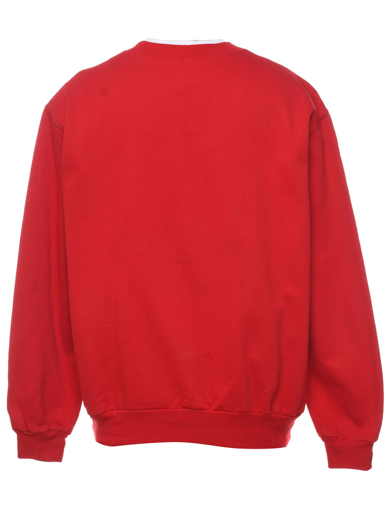 Snowman Christmas Sweatshirt - M