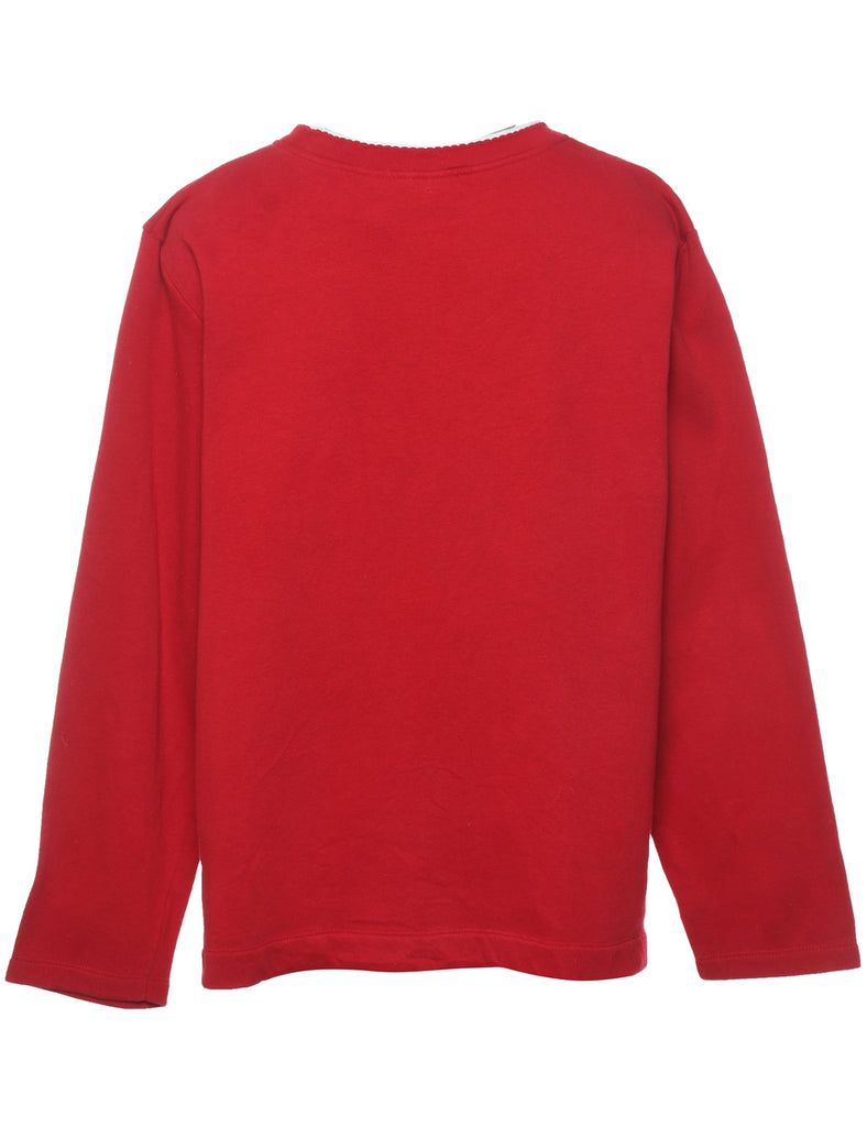 Snowman Christmas Sweatshirt - XL