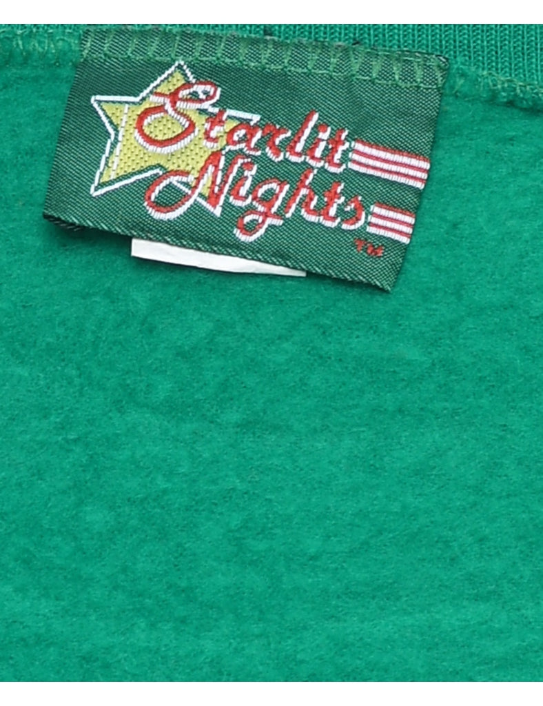 Snowman Christmas Sweatshirt - L