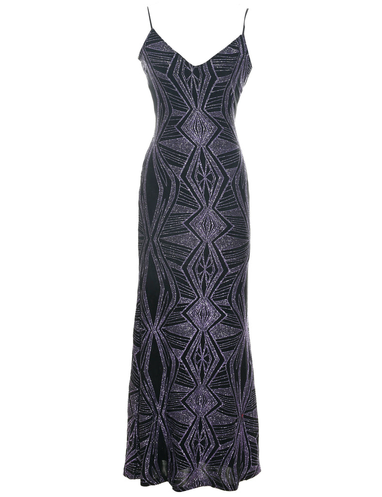 Sparkly Finish Evening Dress - XS