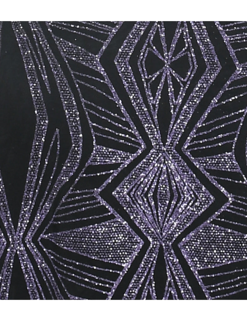Sparkly Finish Evening Dress - XS
