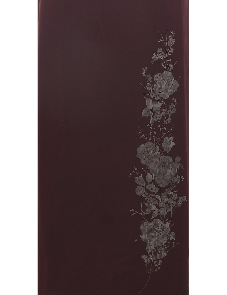 Sparkly Finish Evening Dress - M
