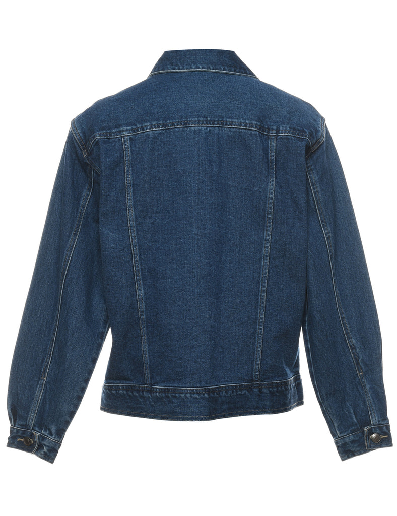 St John's Bay Indigo Denim Jacket - M