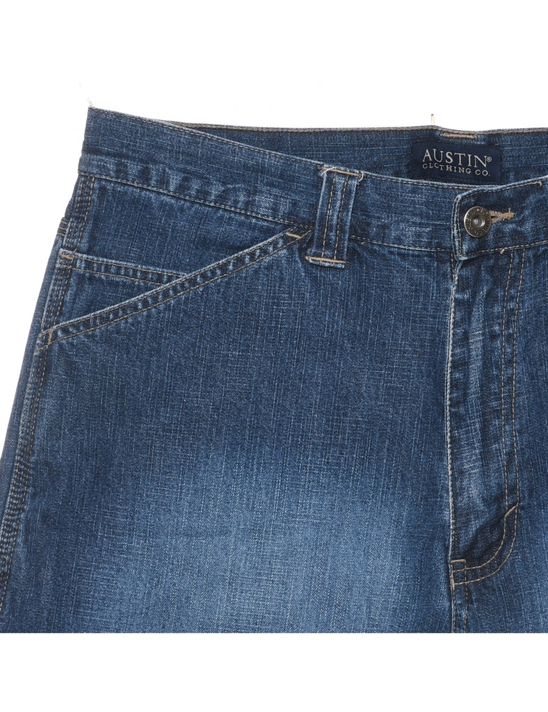Stone Wash Denim Shorts - W31 L5