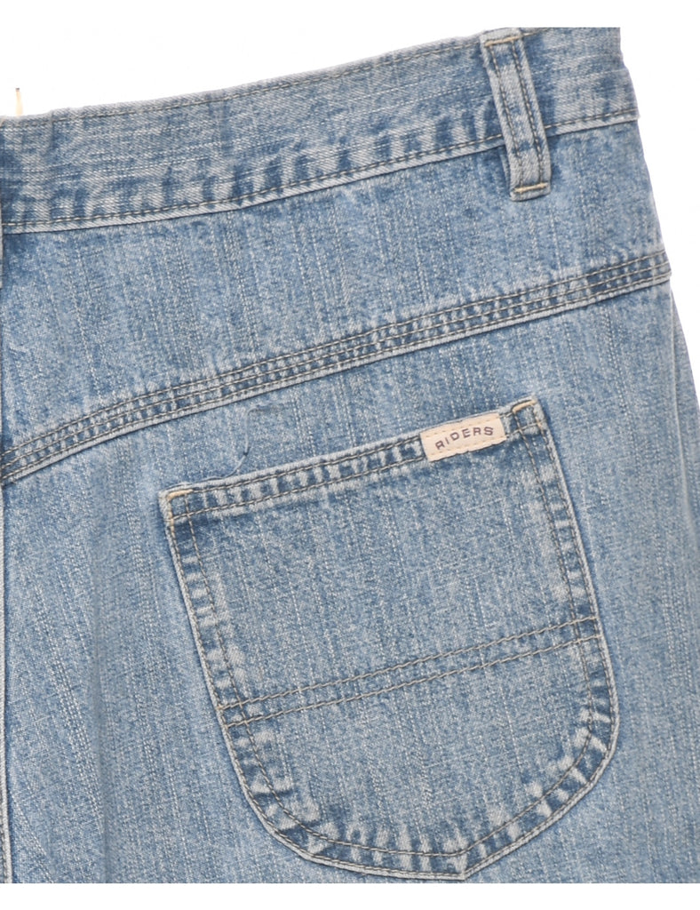 Stone Wash Denim Shorts - W29 L5