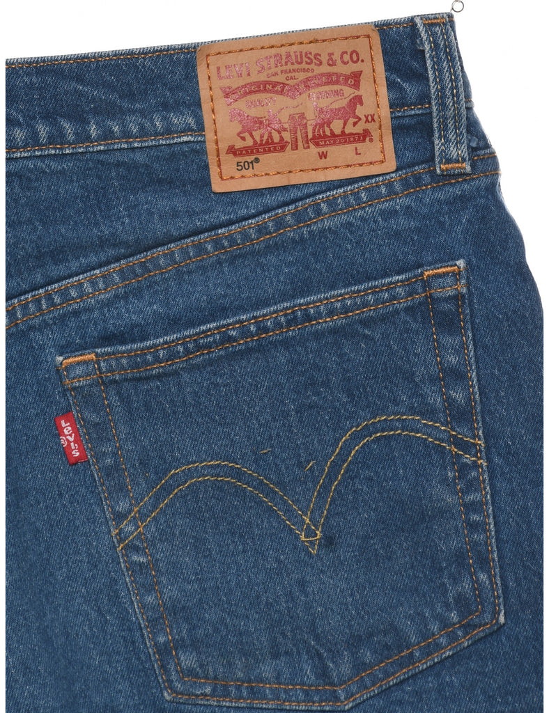 Stone Wash Denim Shorts - W30 L2