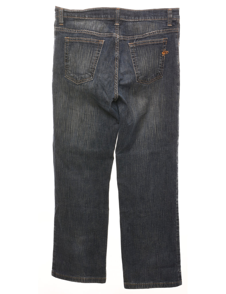 Stonewash Straight-Fit Jeans - W33 L32