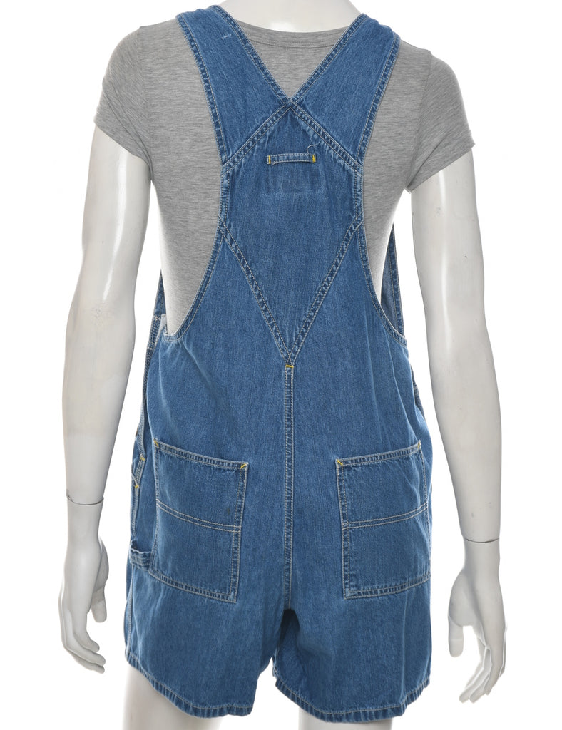 Straight Leg Cropped Dungarees - W34 L4