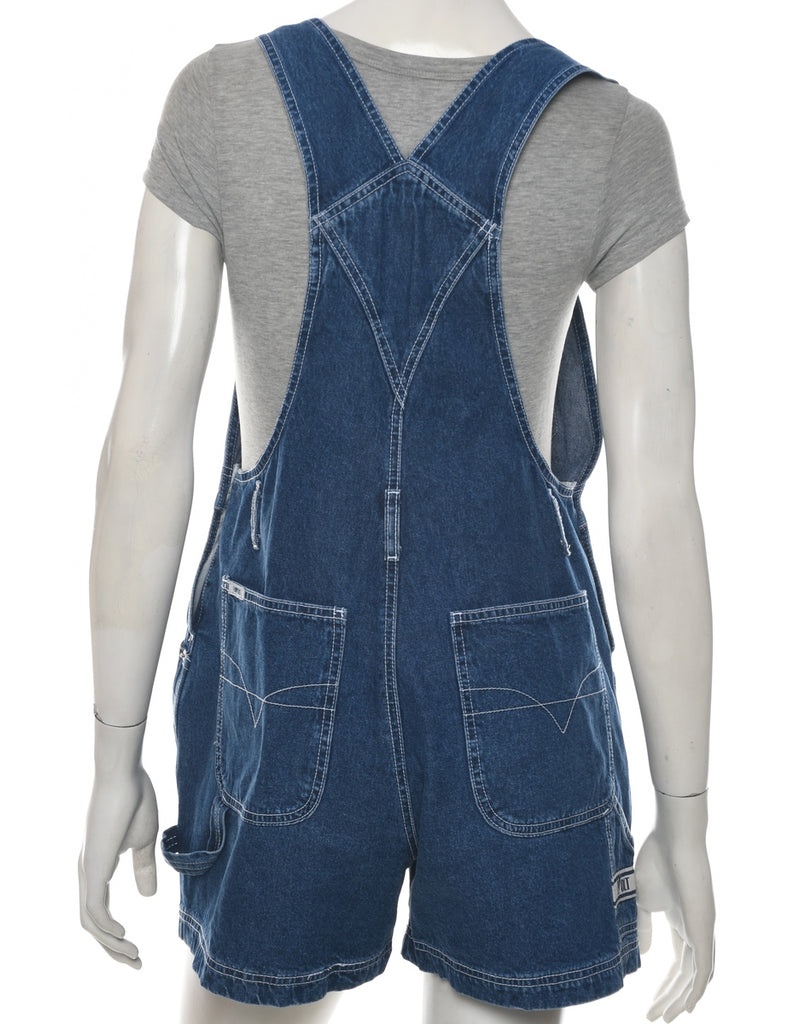 Straight Leg Cropped Dungarees - W35 L3