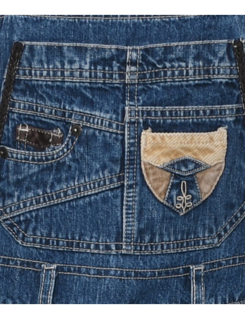 Straight Leg Dungarees - W32 L29