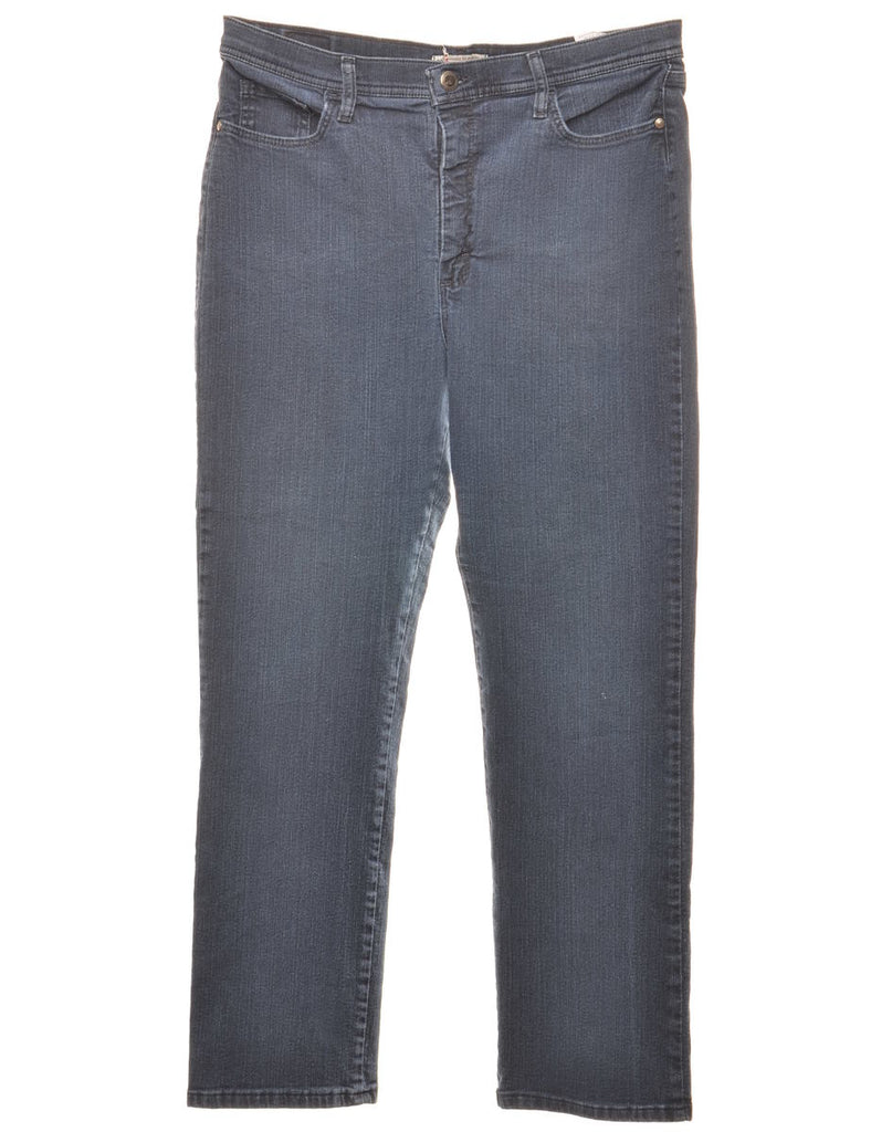 Straight-Leg Indigo Lee Jeans - W34 L31