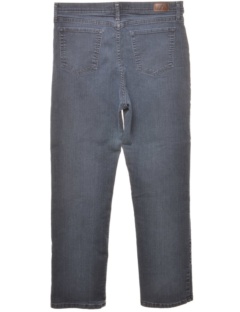 Straight-Leg Indigo Lee Jeans - W34 L31