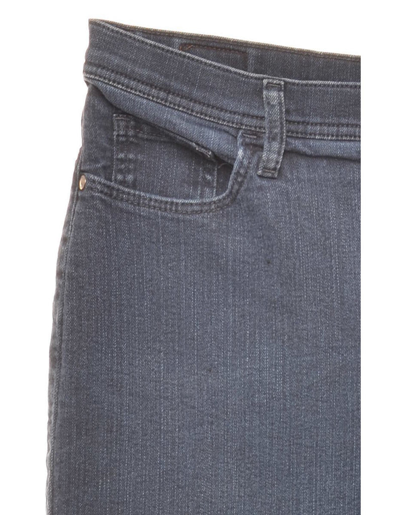 Straight-Leg Indigo Lee Jeans - W34 L31