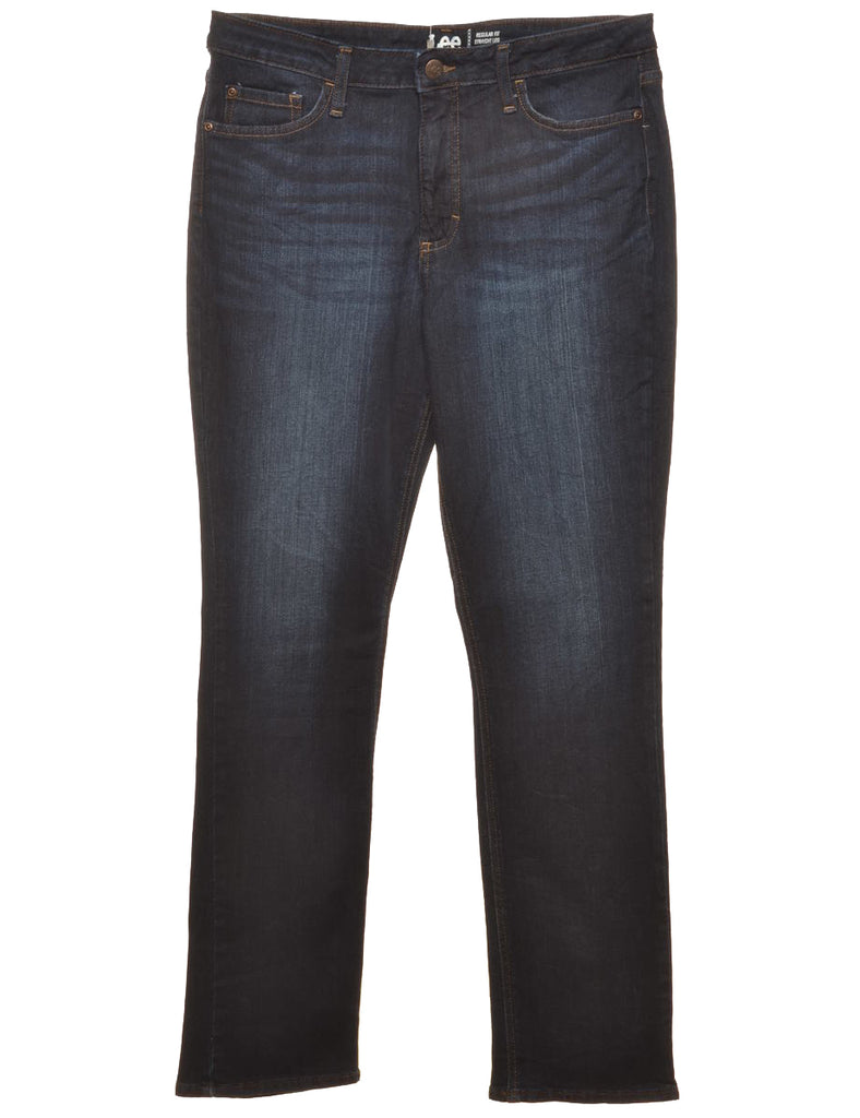 Straight Leg Lee Jeans - W33 L31