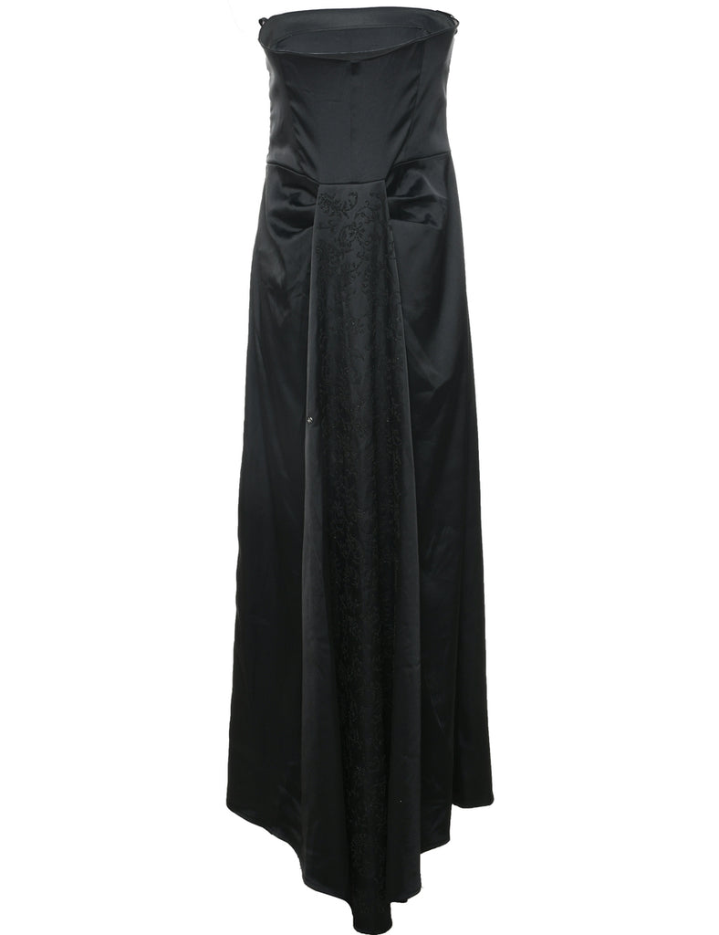 Strapless Beaded Prom Dress - S
