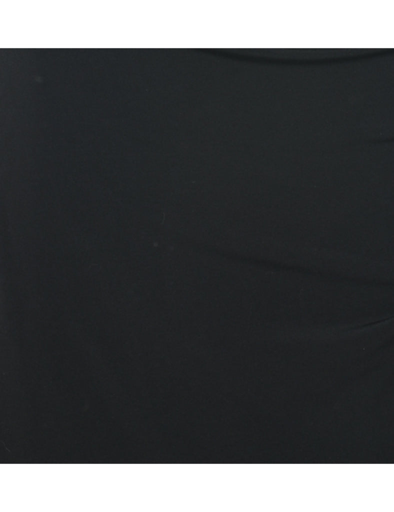 Strapless Black Dress - XS