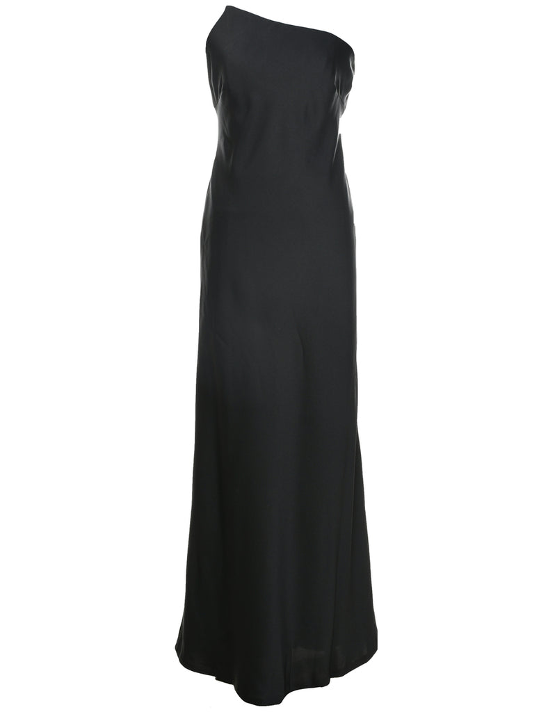 Strapless Black Prom Dress - XS