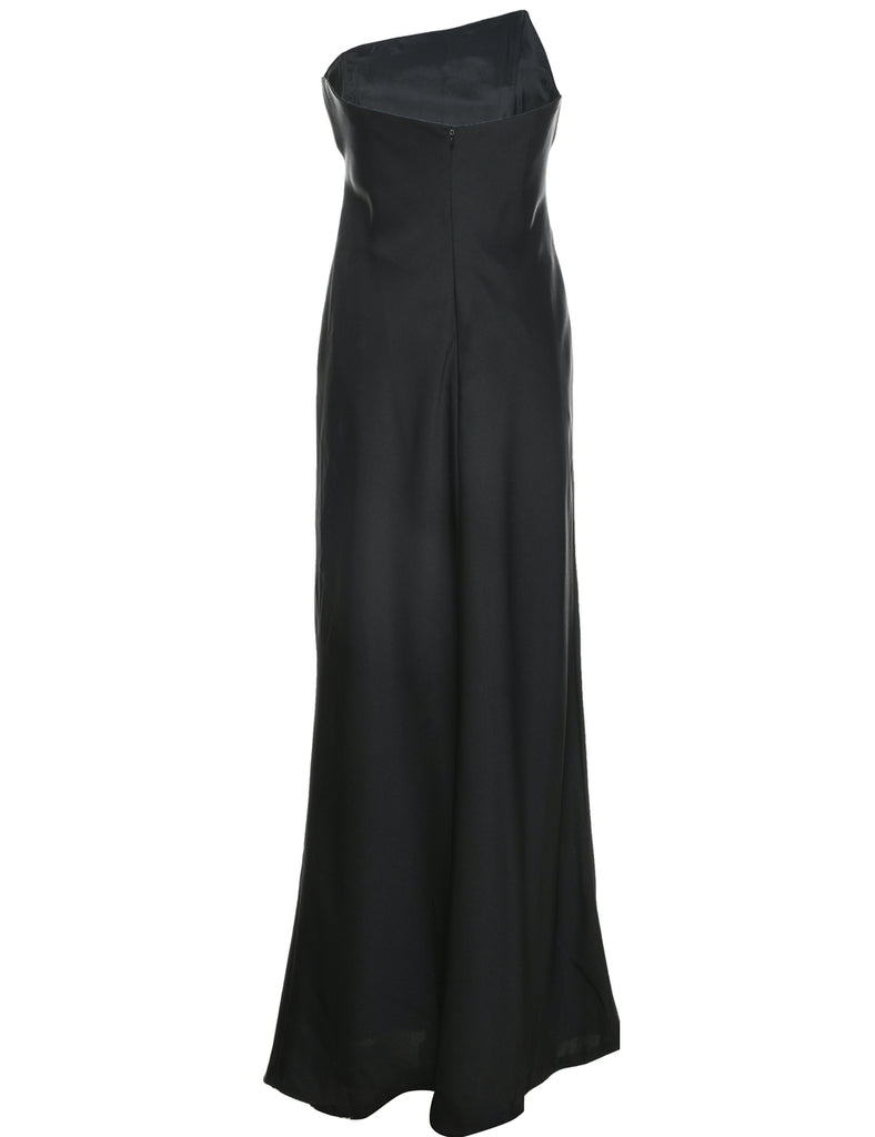 Strapless Black Prom Dress - XS