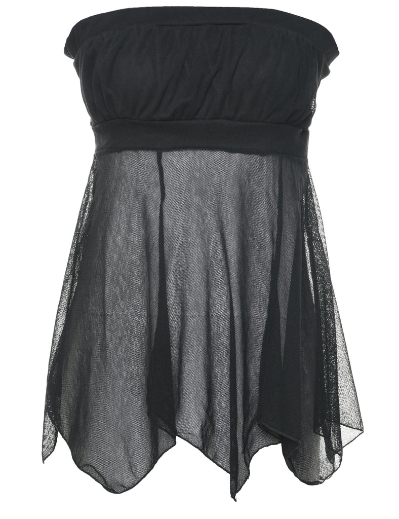 Strapless Elastic Bust Top - L