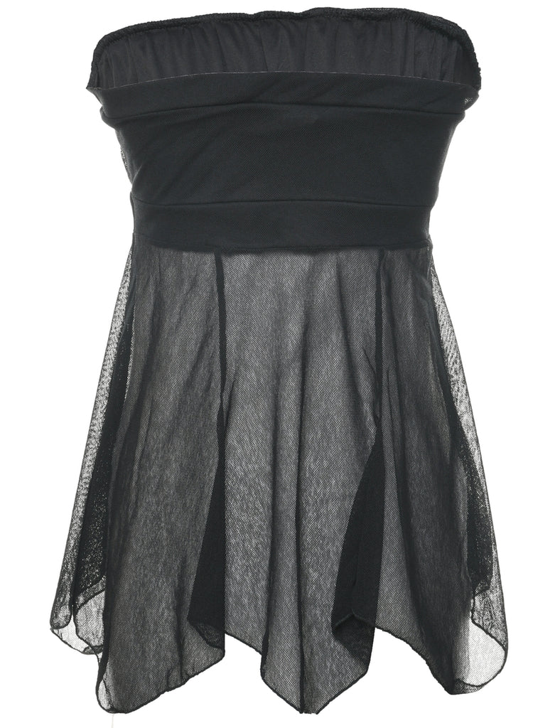 Strapless Elastic Bust Top - L