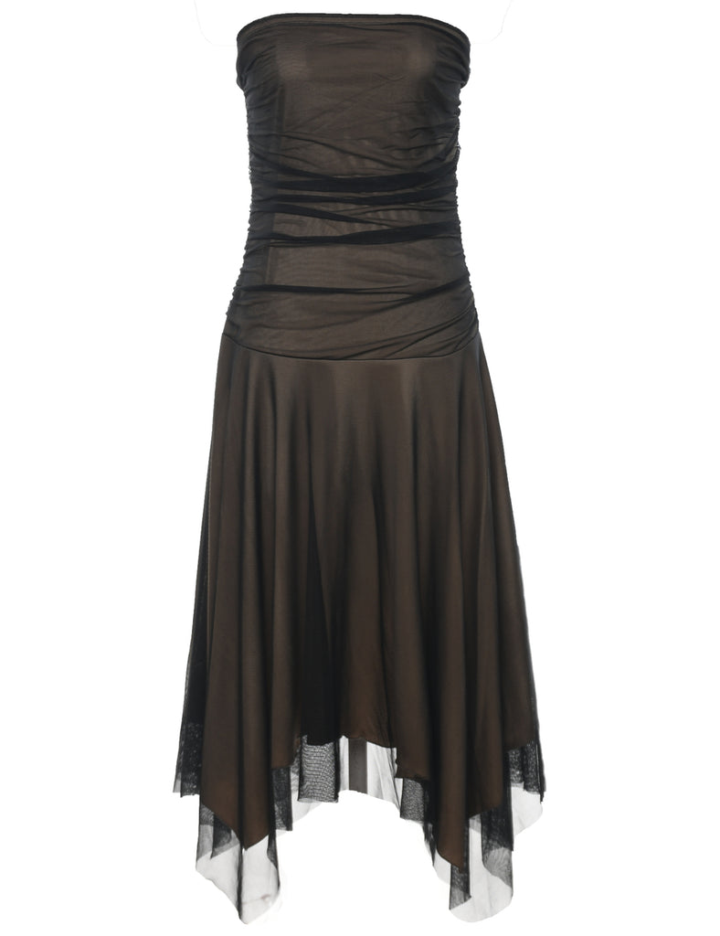 Strapless Evening Dress - L