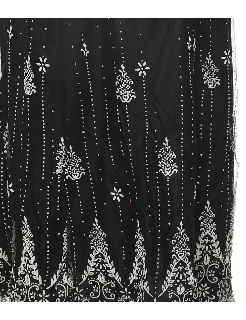 Strapless Evening Dress - S