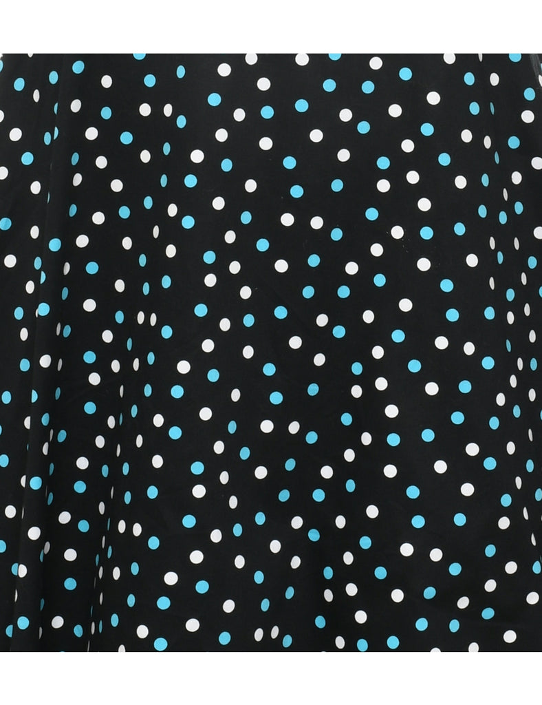 Strapless Polka Dot Dress - XS