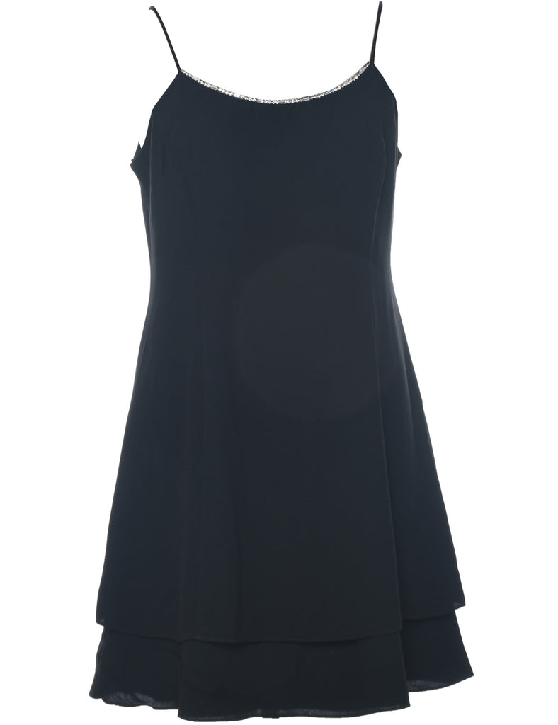 Strappy Black Dress - XL