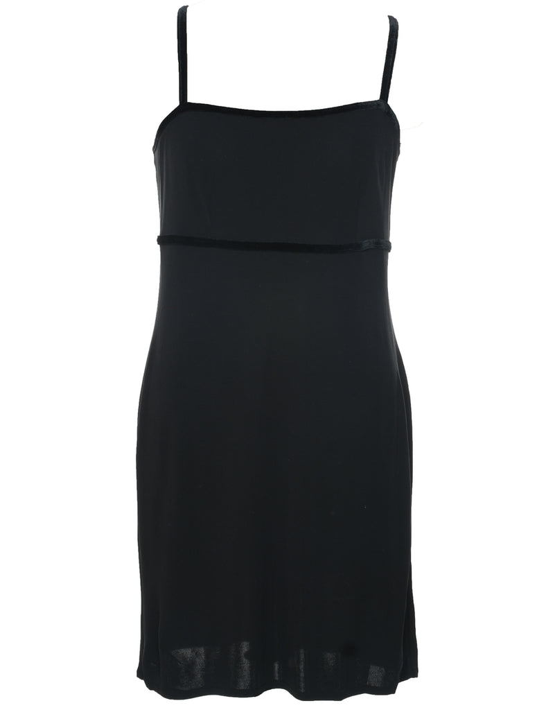 Strappy Black Dress - M