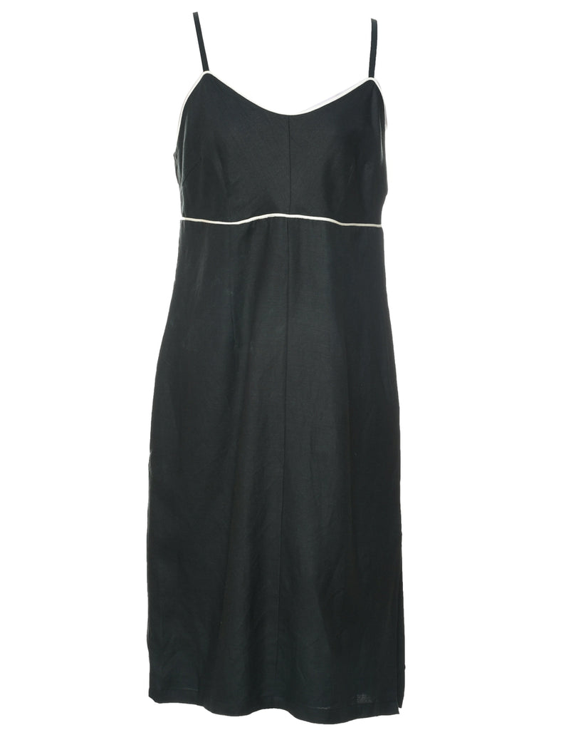 Strappy Black Dress - M
