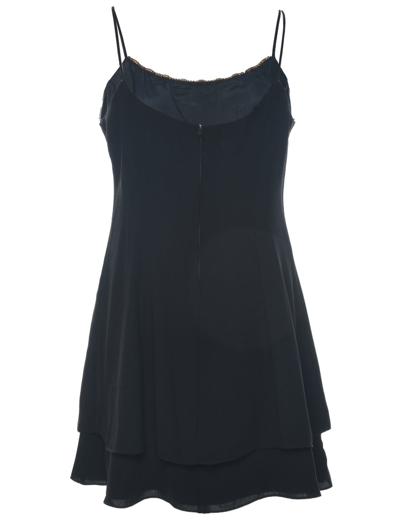 Strappy Black Dress - XL