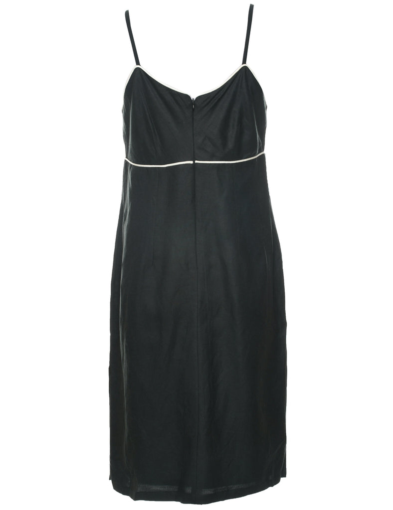 Strappy Black Dress - M