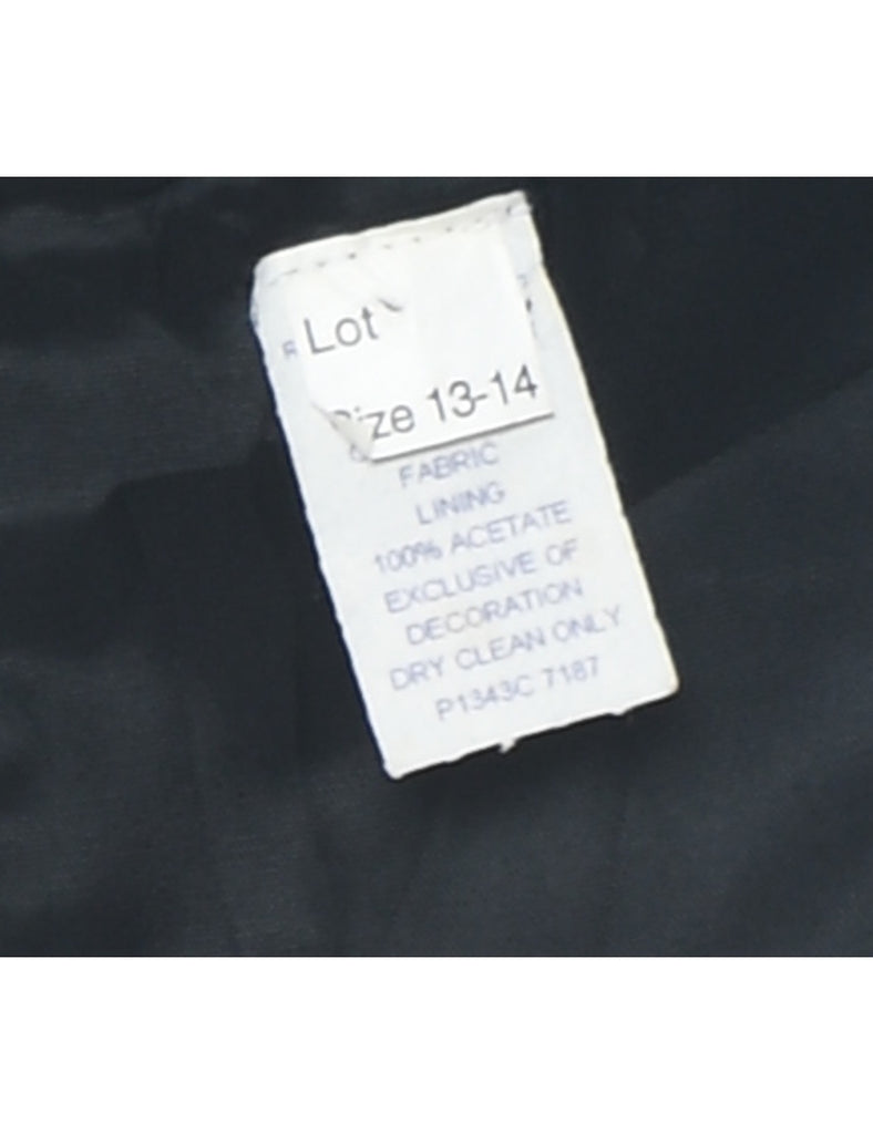 Strappy Black Dress - XL