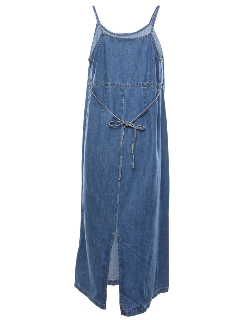Strappy Denim Dress - M