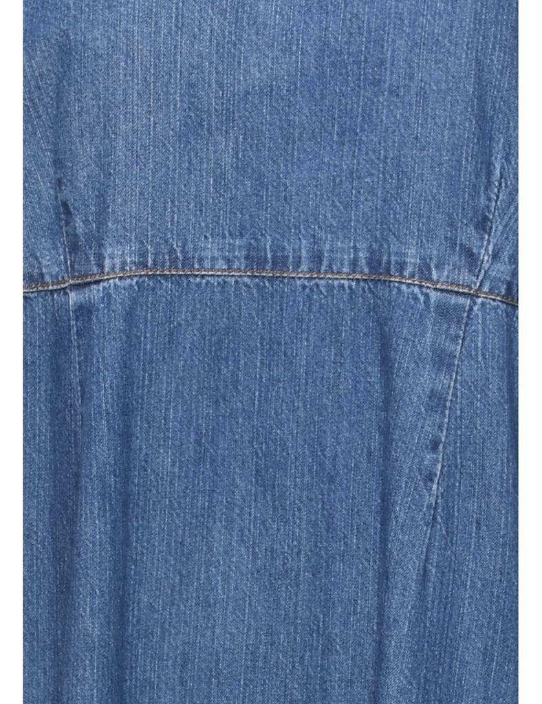 Strappy Denim Dress - M