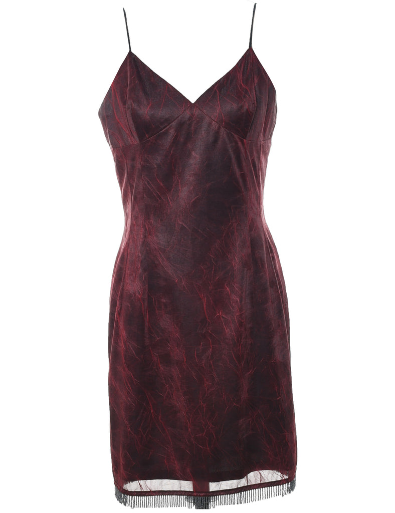 Strappy Evening Dress - L